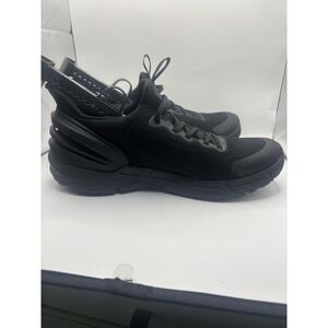 TredSafe Men US 9 M Black Mesh Anti Fatigue Oil Slip Resistant Slip On Shoes